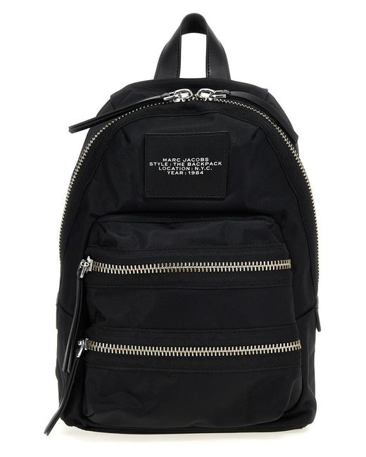 Marc Jacobs Black 'The Biker Nylon Medium' Backpack