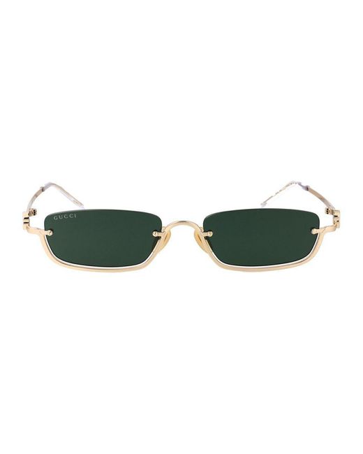 Gucci Green Sunglasses