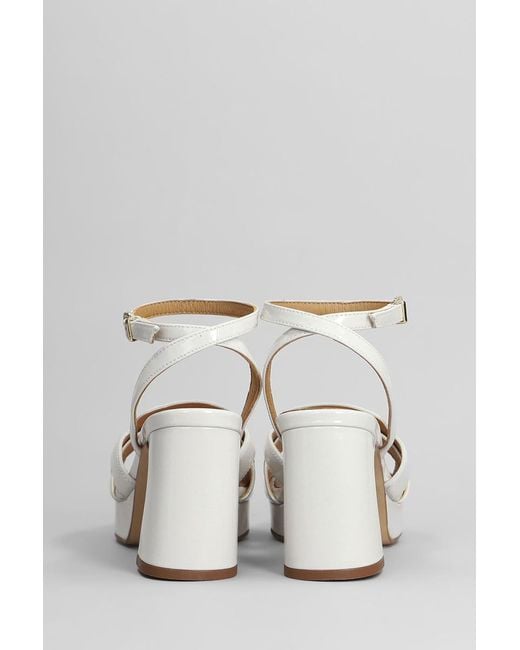 Pedro Miralles White Sandals