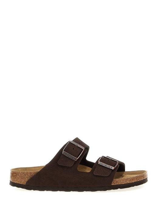 Birkenstock Brown 'Arizona Bs' Sandals