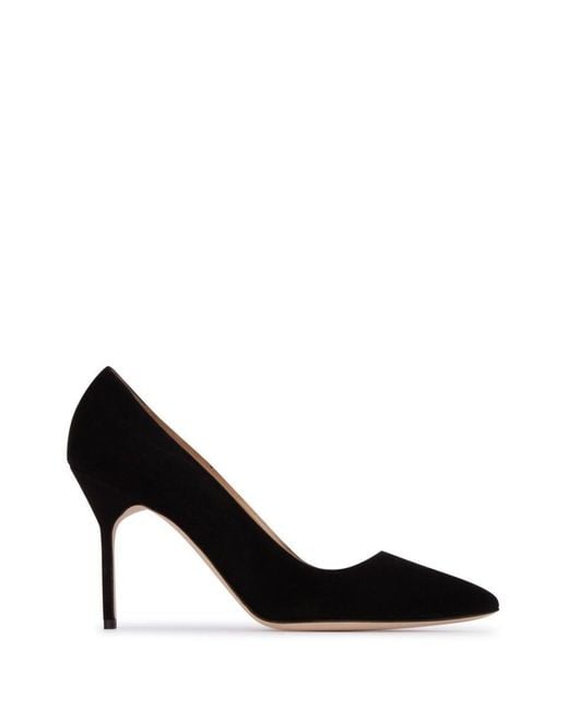Manolo Blahnik Black Heeled Shoes