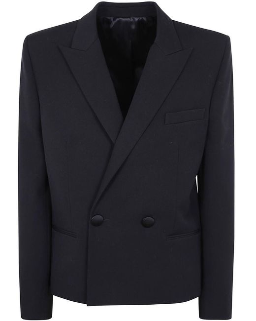 Balmain Black Gdp 2 Btn Spencer Jacket for men