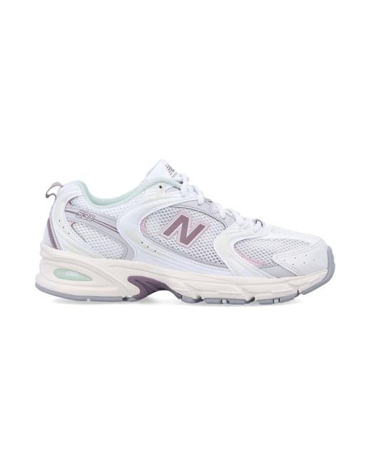New Balance White 530 Sneakers