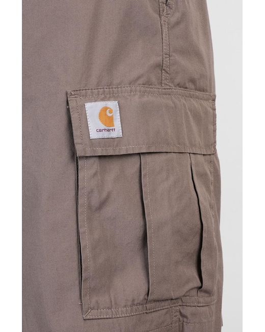 Carhartt Gray Cole Cargo Short Shorts for men