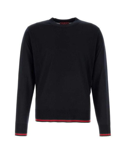 Gucci Blue Knitwear for men