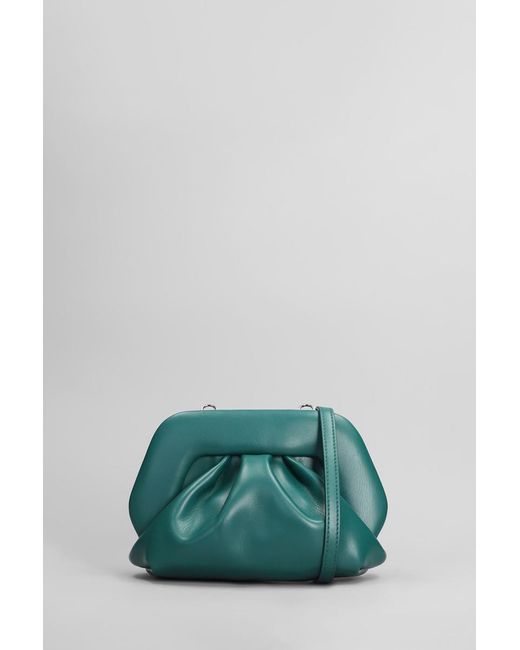 THEMOIRÈ Green Gea Vegan Fabric Clutch
