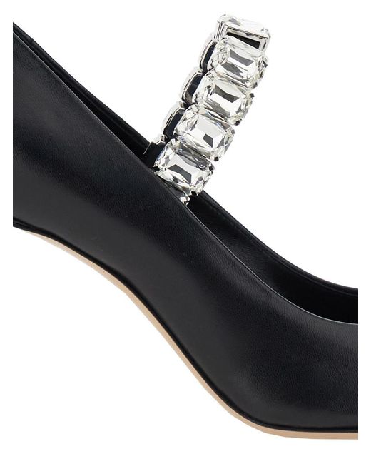 パンプス CASADEI SCARPA MINOR+ST.NK/CR NERO (1F009A0801 C28329000) Casadei Scarpa Minor+St.Nk/Cr Nero in Black | Lyst UK