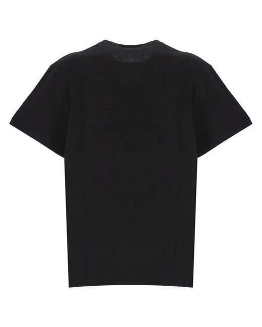 Alexander McQueen Black T-Shirts And Polos for men