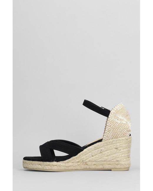 Castaner Black Bruna-6-001 Wedges