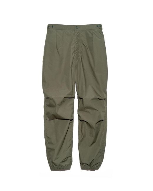 Nanamica Green Trousers for men