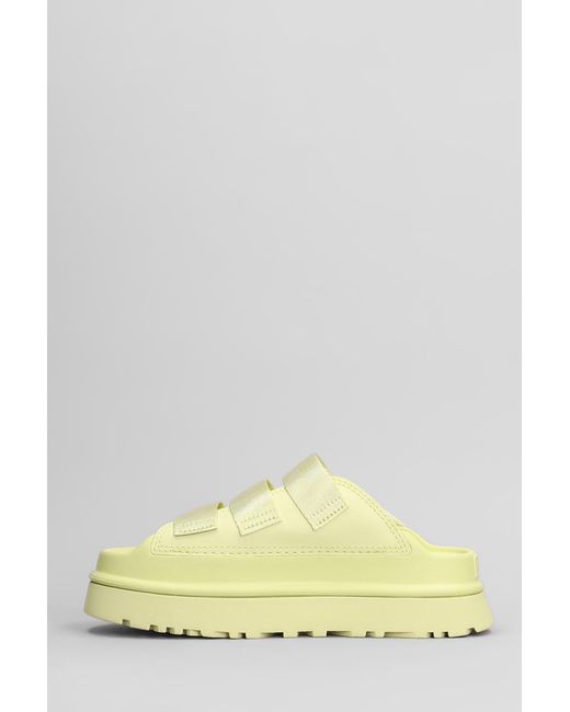 Ugg Yellow Goldenglow Slide Slipper-Mule