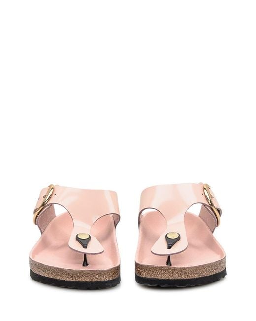 Birkenstock Pink Gizeh Big Buckle Sandal