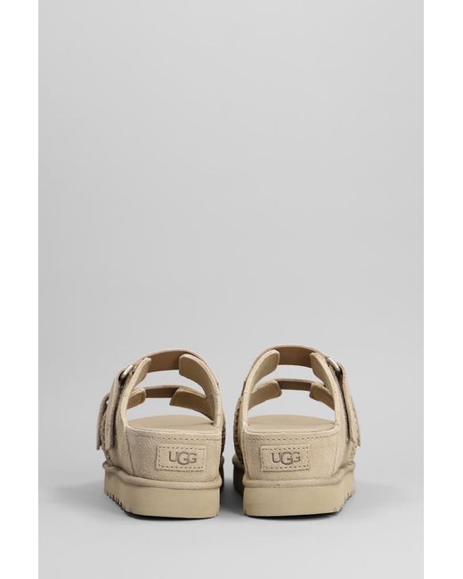 Ugg Natural Goldenstar Hi Slipper-Mule