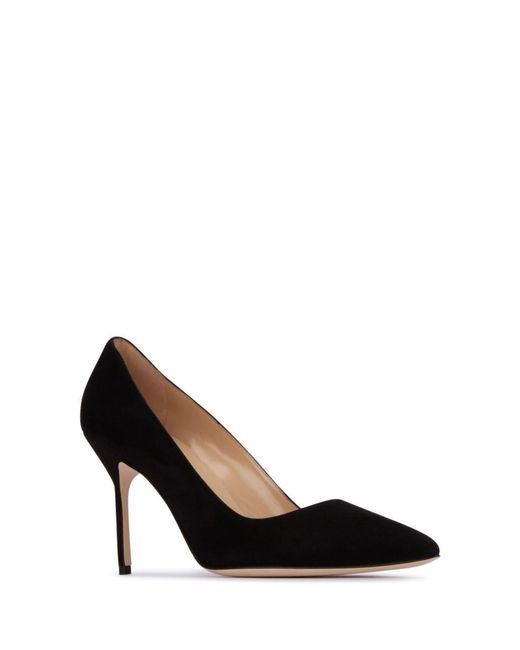 Manolo Blahnik Black Heeled Shoes