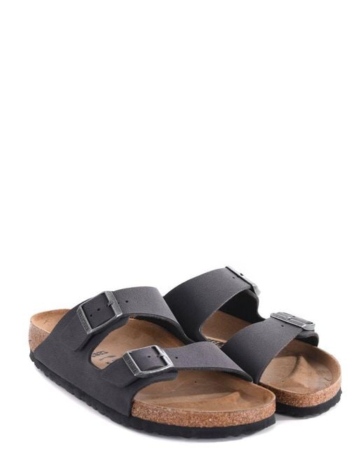 Birkenstock Gray "Arizona" Slippers for men