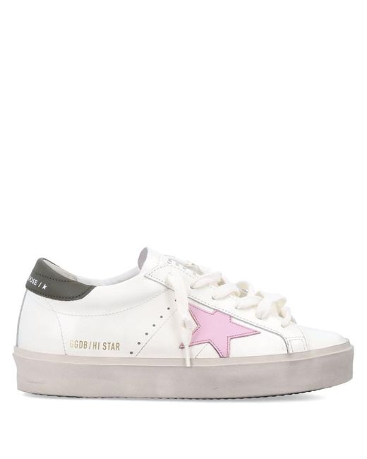 Golden Goose Deluxe Brand Pink Sneakers