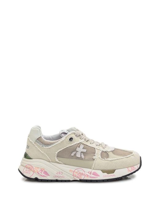 Premiata White Mased Shoe