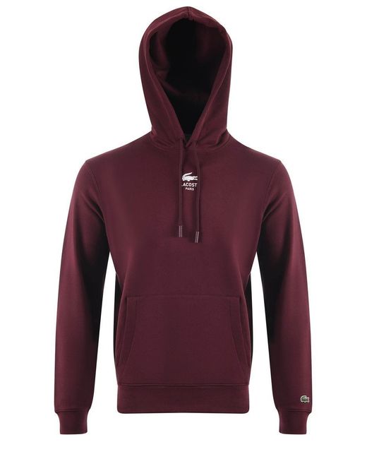 Lacoste Purple Sweatshirt for men