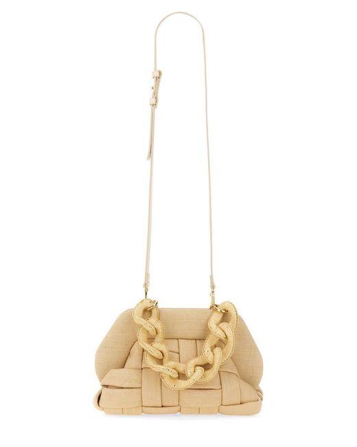 THEMOIRÈ Natural "Tia Weaved Straw" Bag