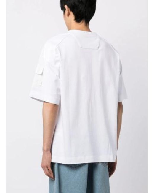 Juun.J White T-Shirt for men