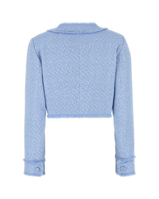 Dolce & Gabbana Blue Jackets And Vests