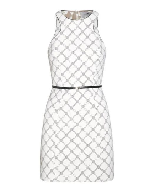 Elisabetta Franchi White Dresses