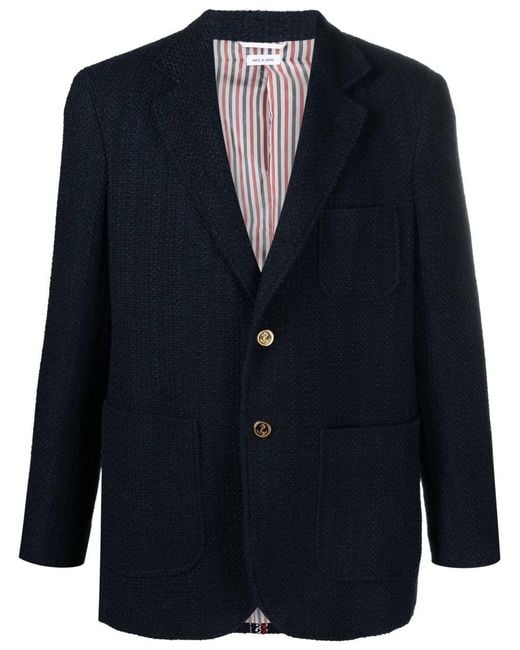 Thom Browne Blue Coats & Jackets for men