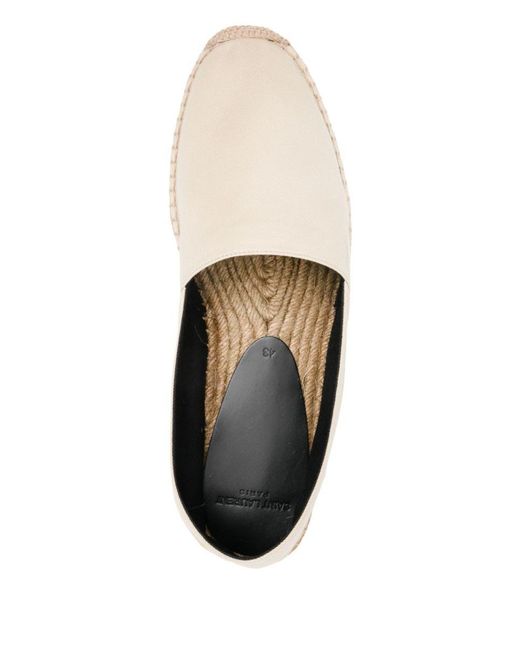 Saint Laurent Natural Cotton Espadrilles for men
