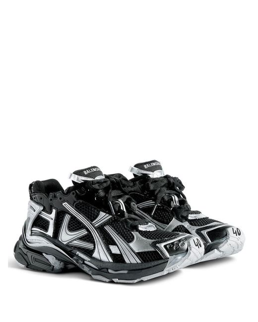 Balenciaga Black Runner Shoes for men