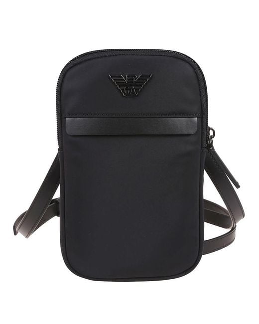 Emporio Armani Black Satchel & Cross Body for men