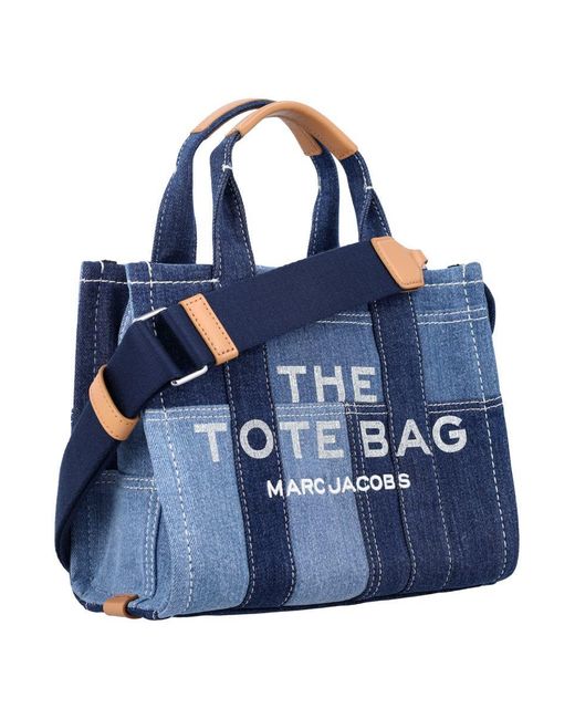 Marc Jacobs Blue The Denim Small Tote Bag