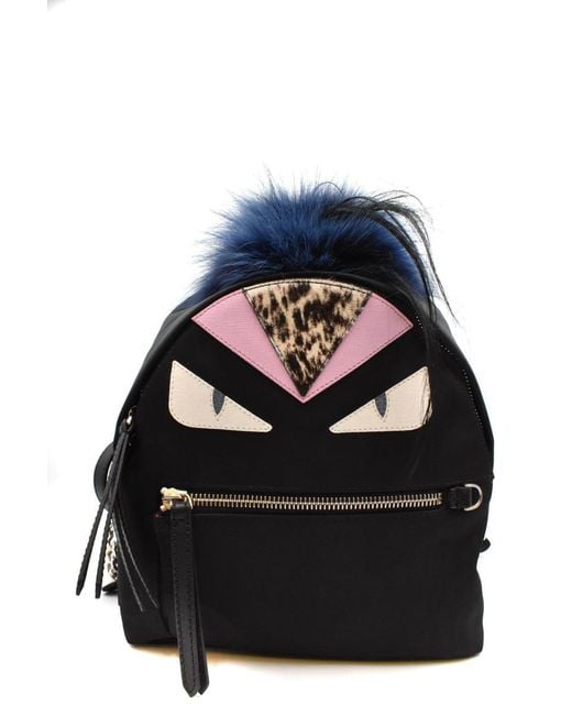 Fendi Blue Backpacks