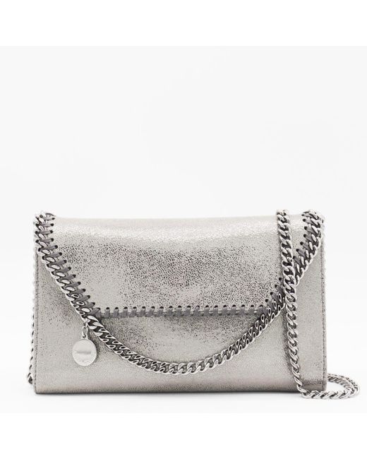 ショルダーバッグ・ポシェット Stella Mccartney Stella Mccartney Gray Falabella Wallet With Women Grey Falabella Wallet Crossbody Bag | Stella McCartney US