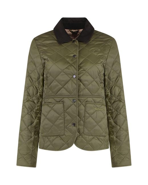 Barbour Green Deveron Quilted Jacket