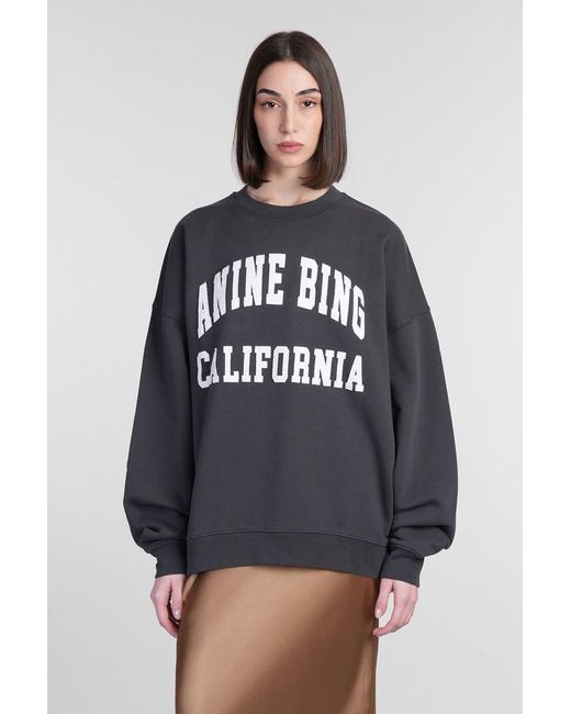 Anine Bing Blue Miles Sweatshirt