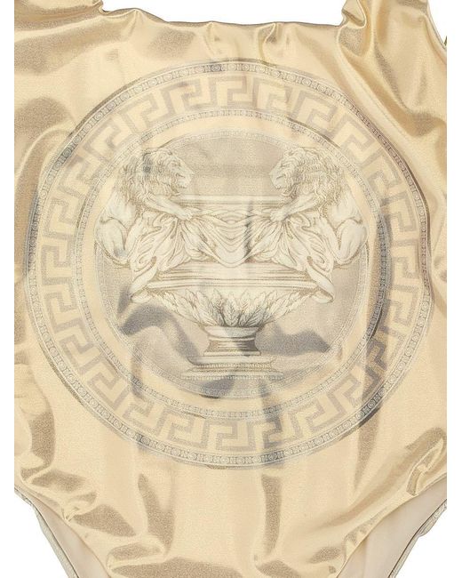 Versace Natural 'La Coupe Des Dieux' Swimsuit