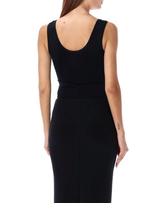ÉTERNE Black Tank Bodysuit