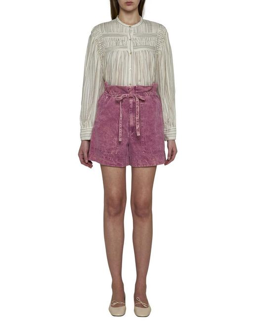 Isabel Marant Purple Pants & Shorts