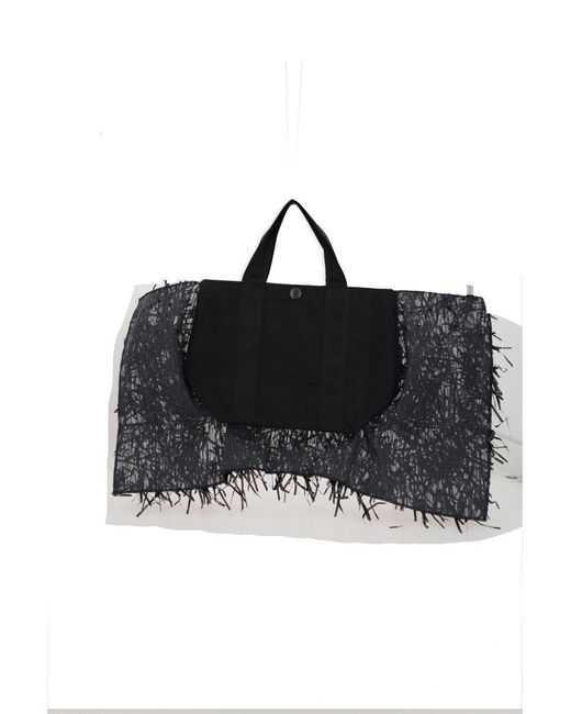 Undercover Black Fringed Handbag