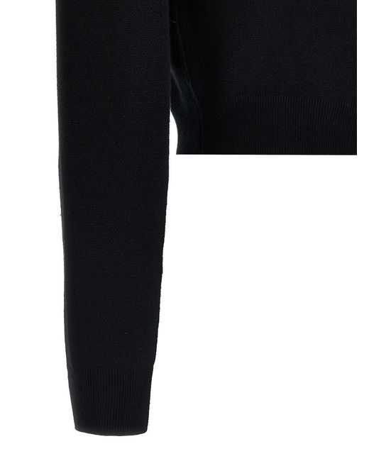 ROTATE BIRGER CHRISTENSEN Blue 'Firm Knit' Cardigan