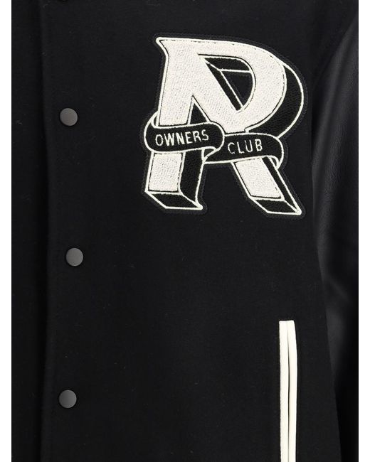 Represent Black Wool Jacket Owners Club for men