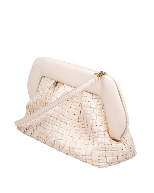 THEMOIRÈ Natural Vegan Pu Clutch Bag