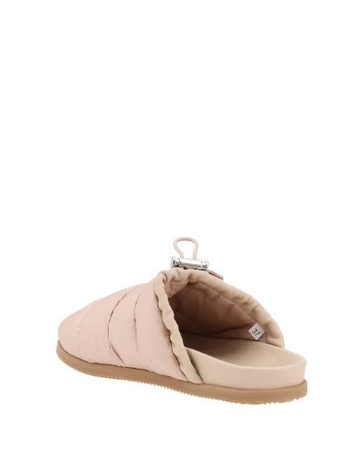 サンダル・ミュール MONCLER Women Sandals 4C00040 M4095 50N Pink Moncler Mon Summer Sandals | Pink | FARFETCH