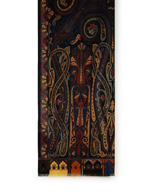 Etro Black Scarf