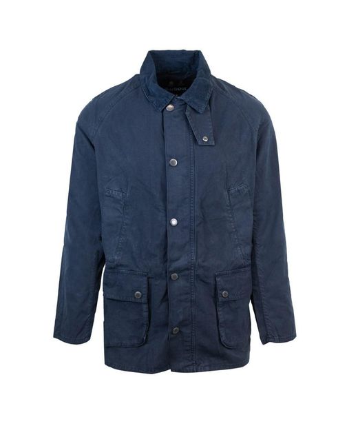 Barbour Jacket in Blue for Men | Lyst