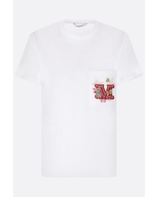 【Max Mara】T-Shirts And Polos White Max Mara T-Shirts And Polos in White | Lyst