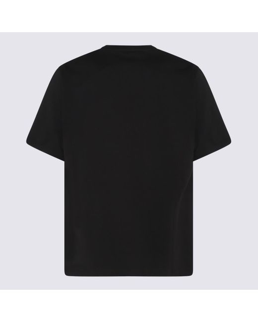 Dolce & Gabbana Black Cotton T-Shirt for men