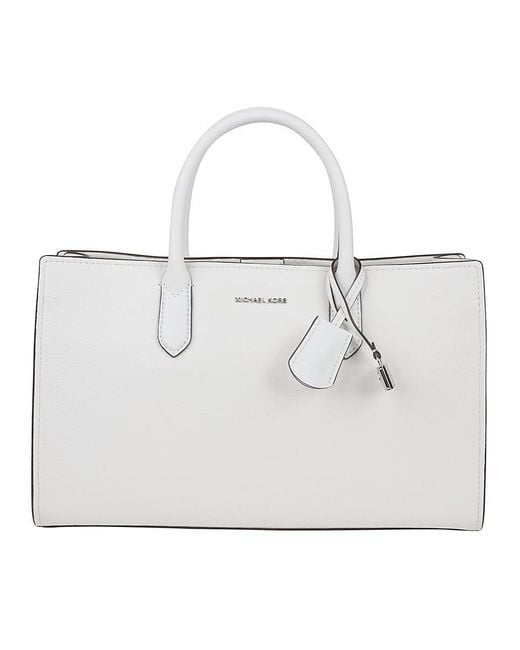 Michael Kors White Satchel & Cross Body
