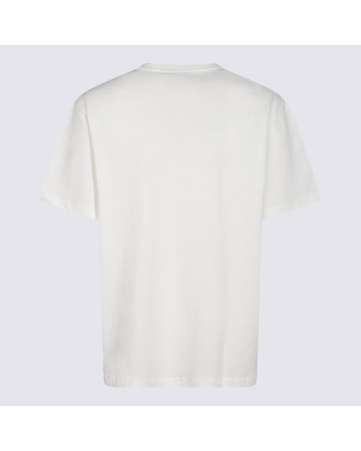 A.P.C. White Cotton T-Shirt for men