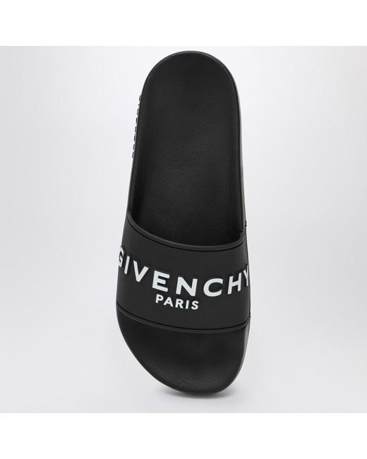 GIVENCHY Double Chain Sandal (Black)